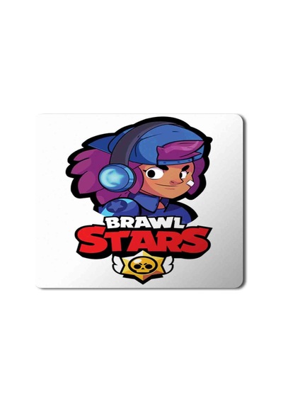 Brawl Stars Shelly Logolu Baskılı Mouse Pad Mousepad Baskılı Mousepad Mouse Pad