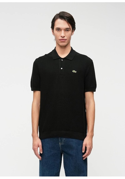 Lacoste Klasik Erkek Triko Örme Yazlık İnce Polo T-shirt
