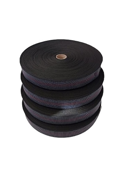 Kaliteli Elastik Kolon - Üç Çizği Mavi 5cm Eninde 8-12-24-48-72 Metre Esnetilmeden Kesilir Mavi 08 Metre