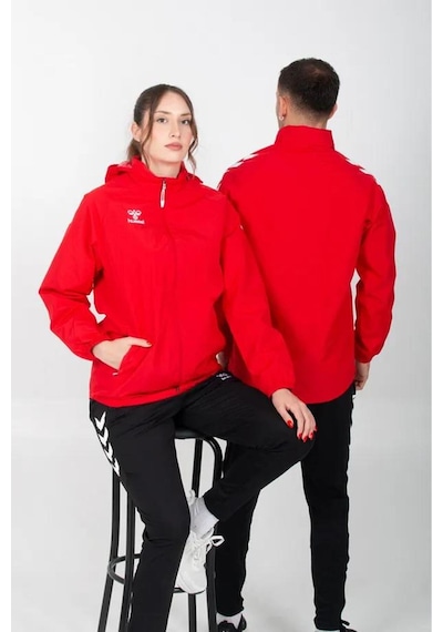 Hummel Line Yağmurluk Kırmızı Kırmızı