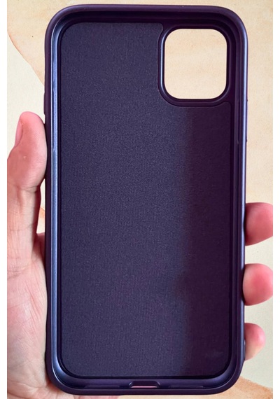 İphone 11 Yıldız Tozu Premium Mor Silikon Kılıf