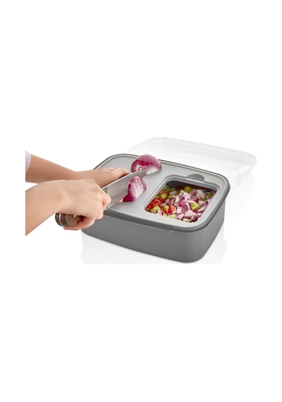 Vip Ahmet VP-069 Masal Rendeli Saklama Kabı 4.5 L Gri