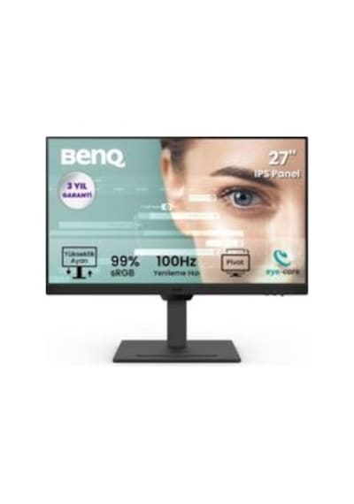 27" Ips 100hz Hdmı+dp 2wx2 Hoparlör Ergonomik Pivot Eye Care Fhd Monitör