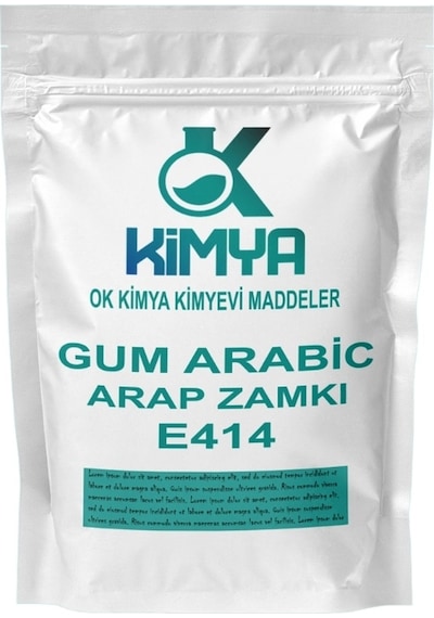 Ok Kimya Gum Arabic E414 Arap Zamkı 500 G