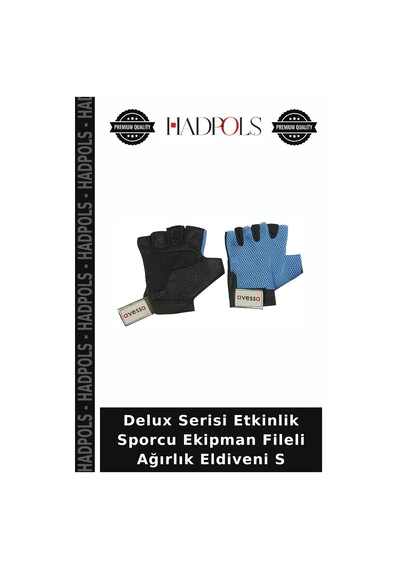 Delux Serisi Etkinlik Sporcu Ekipman Fileli Ağırlık Eldiveni S Çok Renkli