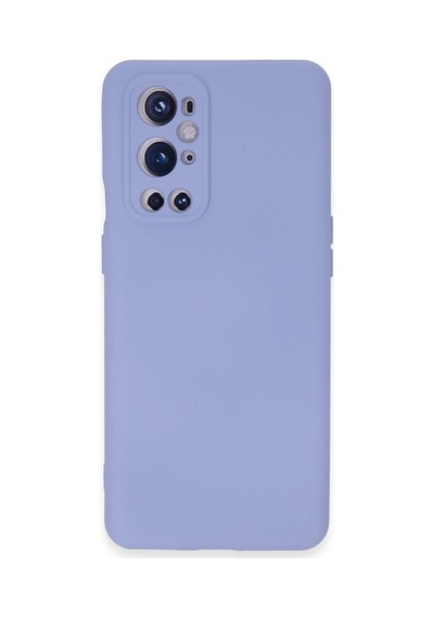 One Plus 9 Pro Kılıf Nano İçi Kadife Silikon - Mavi -