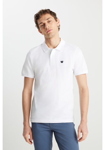 Wrangler Erkek Polo Yaka T Shirt Mw7d5k4xx2t989 Beyaz Beyaz