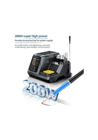 Aixun T320 Hassas 200w Akıllı Lehimleme Havya İstasyonu C210 Kalem Havyalı