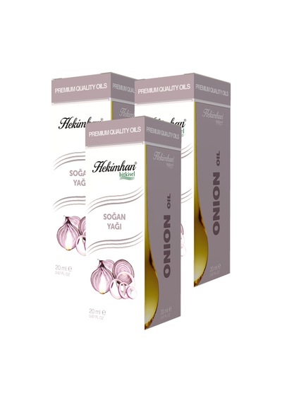 Hekimhan Bitkisel Soğan Yağı 3 x 20 ML