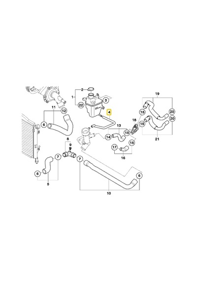 Mini Uyumlu R50 Ve R52 W10 Motor Yedek Su Deposu Hortumu 17127526