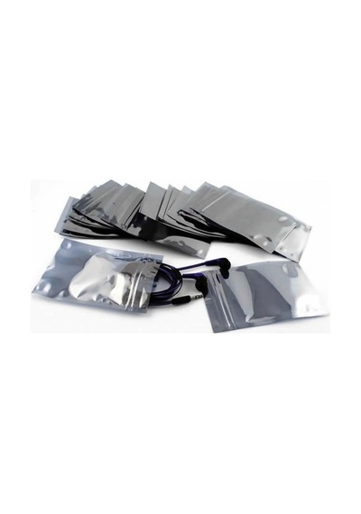 8x13 Cm Antistatik Kilitli Esd Poşet Anti-statik Poşeti 100 Adet