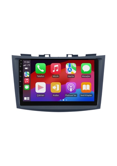 Suzuki Swift Android Multimedya Sistemi 2011-2016 8gb Ram, 64gb Hafıza, Bluetooth, Carplay & Android Auto Kamera  9"