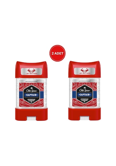 Old Spice Captain Perspirant Erkek Jel Deodorant 70 ML x 2