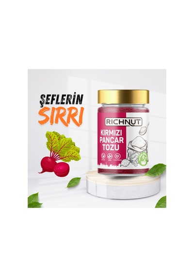 Kırmızı Pancar Tozu - Katkısız Doğal Diğer