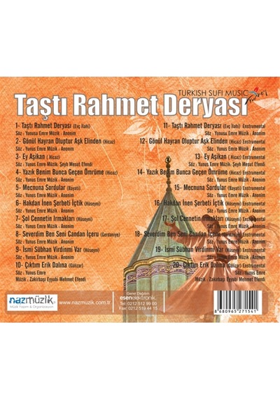 Taştı Rahmet Deryası - Yunus Emre Şiirleri Cd