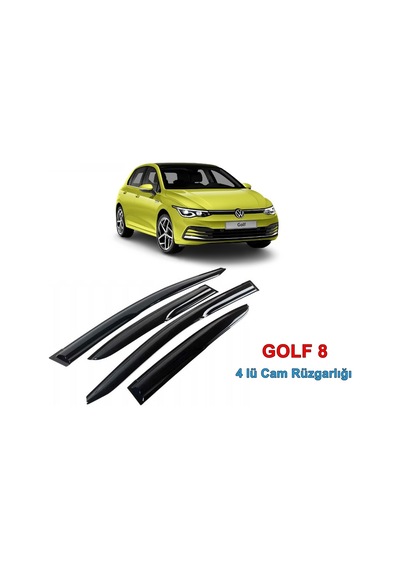 Caraks VW Golf 8 Mügen Cam Rüzgarlığı 2020 Sonrası