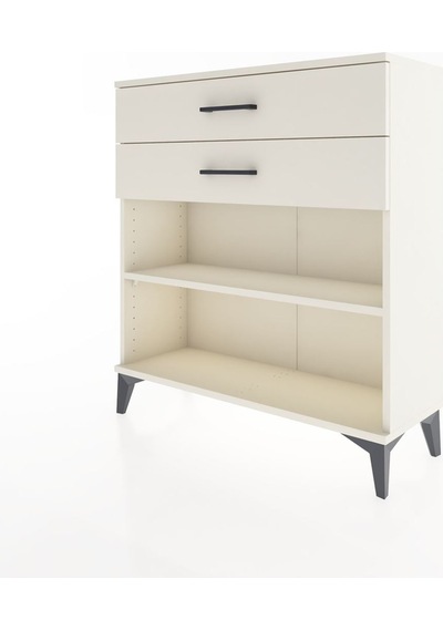 Arges Şifonyer Tek Raflı 2 Çekmeceli 88x30x96 Aytaşı-aytaşı Aytaşı