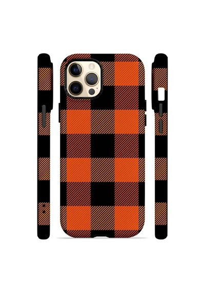 Velvoria Valestra Orange Buffalo Check Apple iPhone Uyumlu 12 Pro Max Magsafe Koruma Kılıfı Valestra Magline - Orange Buffalo Check Velvoria Valestra Orange Buffalo Check Apple iPhone Uyumlu 12 Pro Max Magsafe Koruma Kılıfı Valestra Magline - Orange Buffalo Check