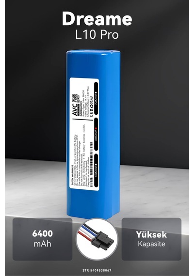 Dreame L10 Pro 6400mah Robot Süpürge Bataryası G.g