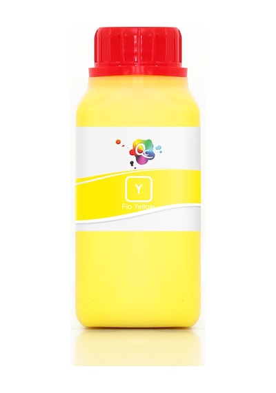 QC Epson Uyumlu Süblimasyon Mürekkep 250ml Y DS Flo Florasan Yellow Sarı
