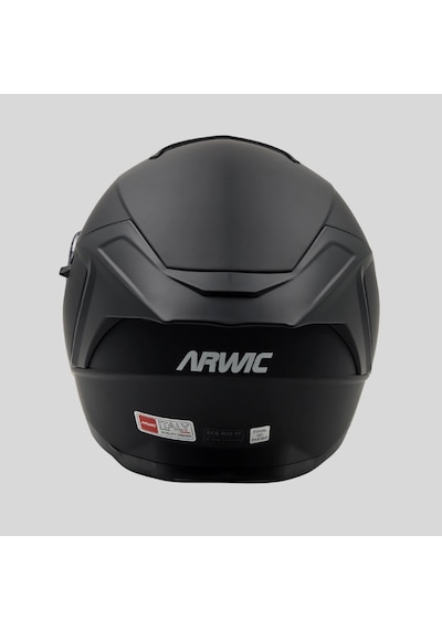 Arwic AR836 Skystar Yarım Ece-R 22.06 Motosiklet Kaskı Siyah