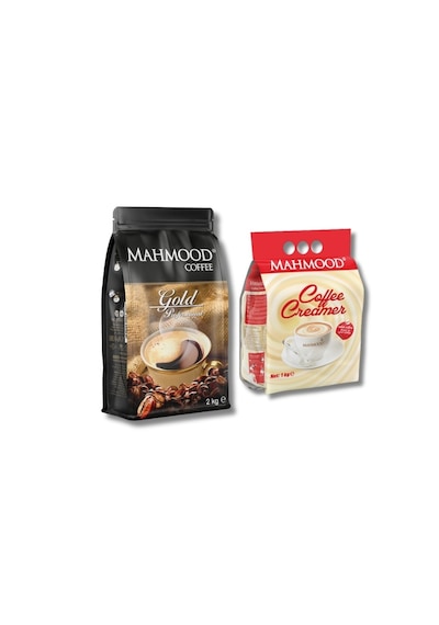 Mahmood Coffee Gold Professional 2 KG + Kahve Kreması 1 KG