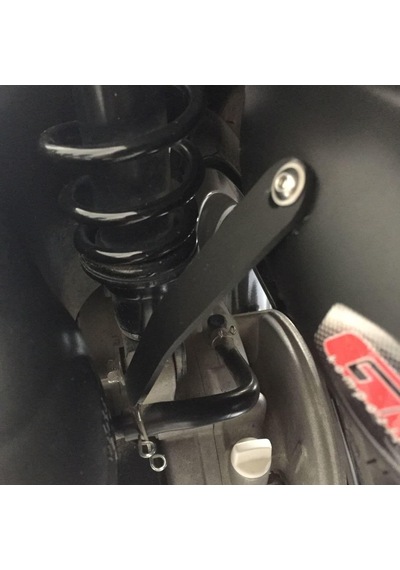 GP Kompozit Yamaha NMAX 125 / 155 2015-2020 Uyumlu Arka Çamurluk Siyah