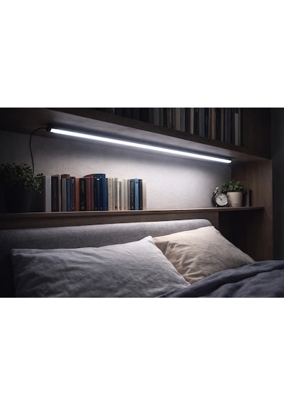 Dokunmatik 120cm 6000k Beyaz Işık Tak Çalıştır Led Mutfak, Dolap, Tezgah Altı, Duvar Dekoratif Gece Lambası Beyaz Işık