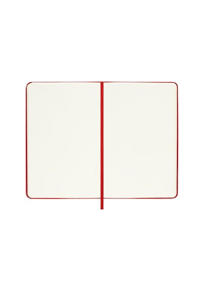 Moleskine Çizgisiz Kırmızı Defter Cep Boy Sert Kapak