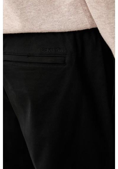 Calvin Klein Pamuk Karışımlı Straight Fit Pantolon Lv04lf600gub1 Erkek Pantolon Lv04lf600g Ub1 Siyah