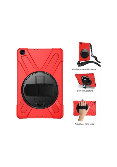 Apple Uyumlu iPad 9.7 2017 5.Nesil Kılıf A1822 A1823 Defender Zırh Case