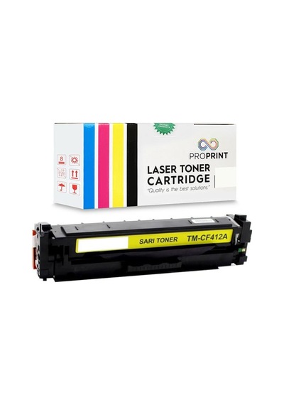 Proprint Hp 410A Cf412A Sarı Uyumlu Toner 2300 Sayfa M477Nw