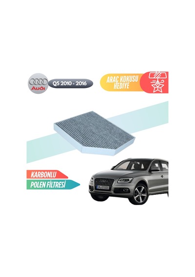 Audi Q5 2010-2016 Model Karbonlu Polen Klima Filtresi