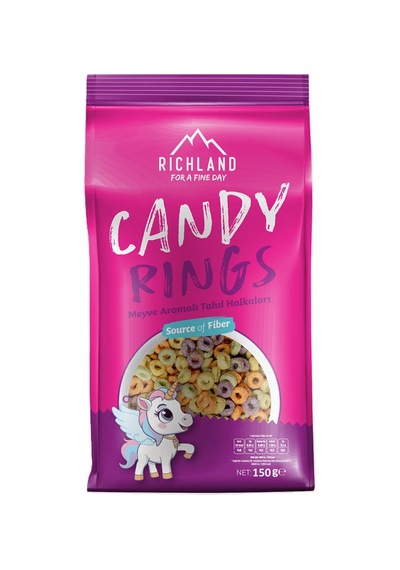 Richland Meyve Aromalı Tahıl Halkaları 150 G - 7 Adet Tarı