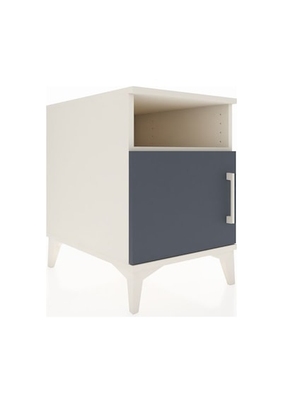 Kronos Komodin 2 Raflı Tek Kapaklı 44x59x64 Aytaşı-antrasit Aytaşı