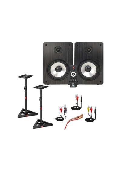 Maxword Rm-500st 5'' Referans Monitörü Yükseklik Ayarlı Stand Dahil