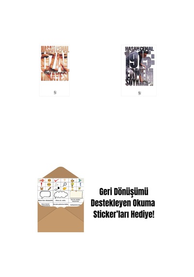 Özal Hikâyesi + 1915: Ermeni Soykırımı + Okuma Sticker'ları