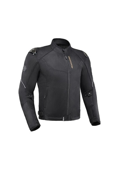 Scoyco Jk194 Motosiklet Montu Yazlık Fileli Dayanıklı Makro Kumaş Motorcu Mont Black