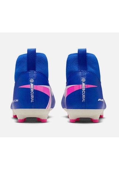 Nike Jr Mercurial Zoom Superfly 10 Academy Fg/mg Çocuk Mavi Futbol Krampon Fq8304-446 Ç-190