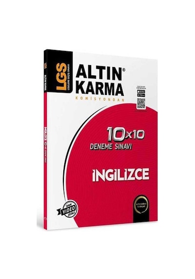 Altın Karma Yayınları 8. Sınıf Lgs Ingilizce 10X10 Branş Deneme Y