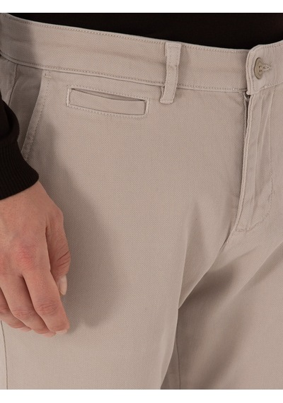 Cacharel Taş Slim Fit Pamuk Karışımlı Armürlü Kanvas Pantolon Gri Cacharel Taş Slim Fit Pamuk Karışımlı Armürlü Kanvas Pantolon Gri