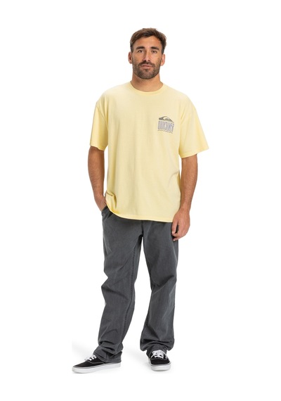 Quiksilver Gh Qs World Force Ss Dore Erkek Kısa Kol T-shirt 000000000102114942 Altın