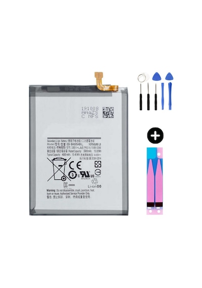 Samsung Galaxy A30 A305f Uyumlu A Kalite Batarya Pil + Montaj Seti