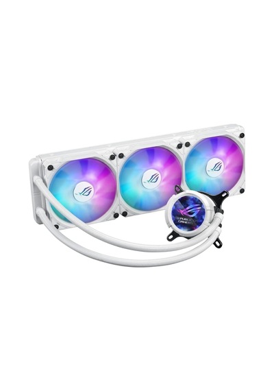 Asus Rog Strix Lc Iıı Argb Lcd White All-in-one 360mm Intel-amd Uyumlu Sıvı Soğutucu