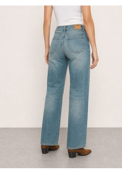 Loft Bella Regular Fit Kadın Pantolon Lf2044678 Q1.v1 Denim
