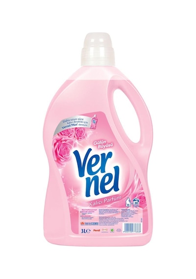 Vernel Çamaşır Yumuşatıcısı Gülün Büyüsü 120 Yıkama 4 x 3 L