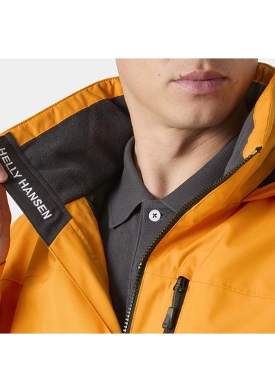 Helly Hansen Crew Midlayer Kapüşonlu Erkek Mont Sari