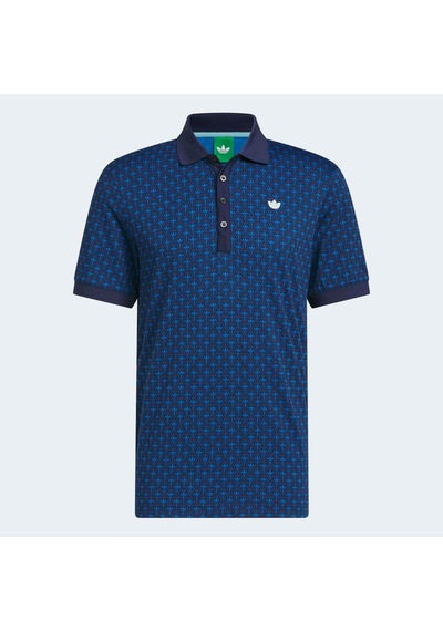Adidas Originals All Over Trefoil Erkek Lacivert Polo Tişört Ks5762