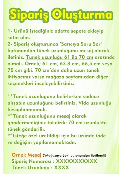 Vixpet Papağan Tüneği 61-70 CM Çapı 18 MM İsteğe Özel Jako Sultan Monk Muhabbet Senegal