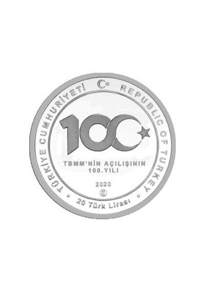 Tbmm Nin Açilişinin 100. Yılı Gümüş Hatıra Parası